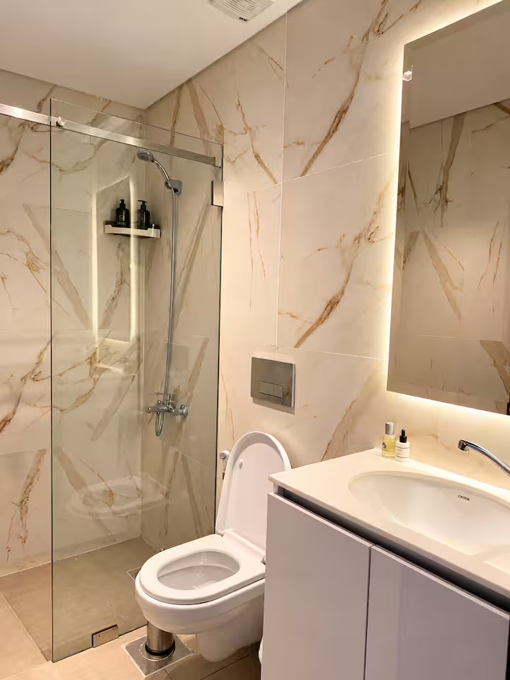 Bathroom with shower